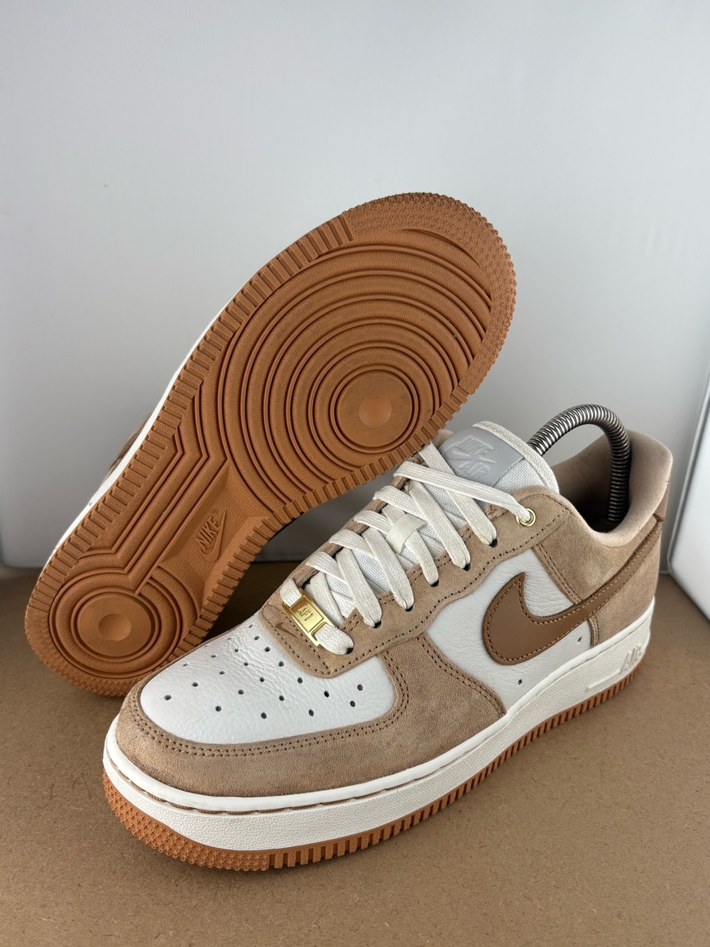 NEW Nike Women's Air Force 1 Low LXX DX1193-200 Vachetta Tan Shoes Size 8